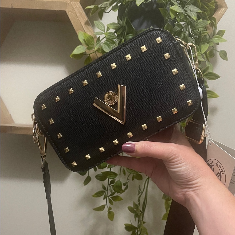 Valentino Orlandi Black Crossbody